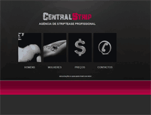 Tablet Screenshot of centralstrip.com